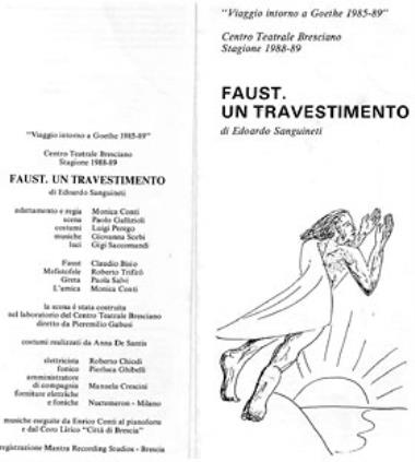 Faust: un travestimento